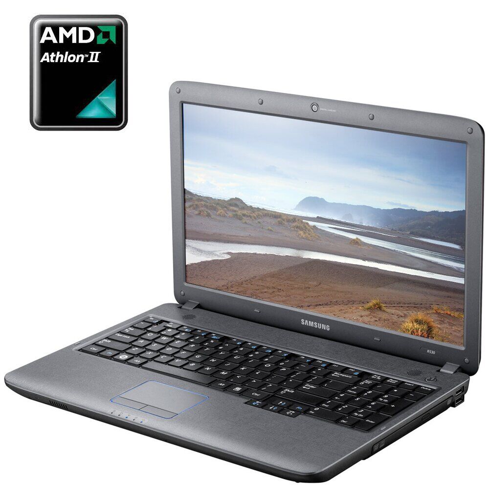 Ноутбук Samsung R525 / 15.6" (1366x768) TN / AMD Athlon II P340 (2 ядра по 2.2 -3.2 GHz) / 4 GB DDR3 / 320 GB HDD / AMD Radeon HD 4000 Graphics / WebCam
Ноутбук Samsung R525 / 15.6" (1366x768) TN / AMD Athlon II P340 (2 ядра по 2.2 -3.2 GHz) / 4 GB DDR3 / 320 GB HDD / AMD Radeon HD 4000 Graphics / WebCam