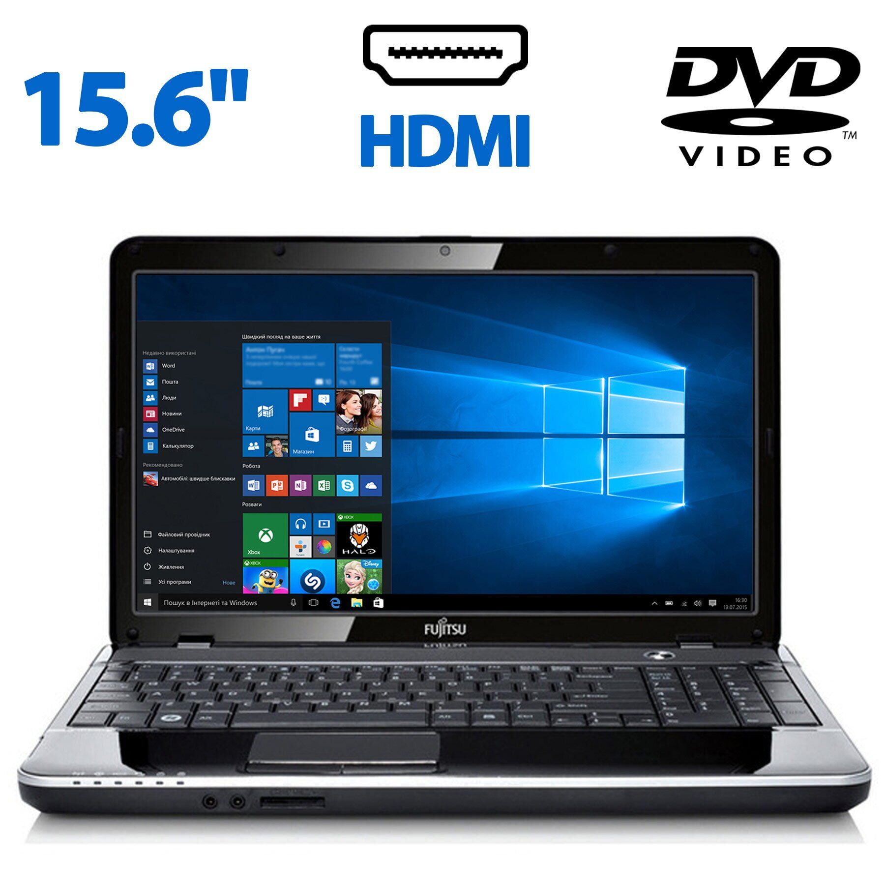Ноутбук Fujitsu LifeBook АН531 / 15.6'' (1366x768) TN / Intel Core i3-2350M (2 (4) ядра по 2.3 GHz) / 4 GB DDR3 / 320 GB HDD / Intel HD Graphics 3000 / WebCam / DVD-ROM / HDMI / Windows 10 Pro
Ноутбук Fujitsu LifeBook АН531 / 15.6'' (1366x768) TN / Intel Core i3-2350M (2 (4) ядра по 2.3 GHz) / 4 GB DDR3 / 320 GB HDD / Intel HD Graphics 3000 / WebCam / DVD-ROM / HDMI / Windows 10 Pro