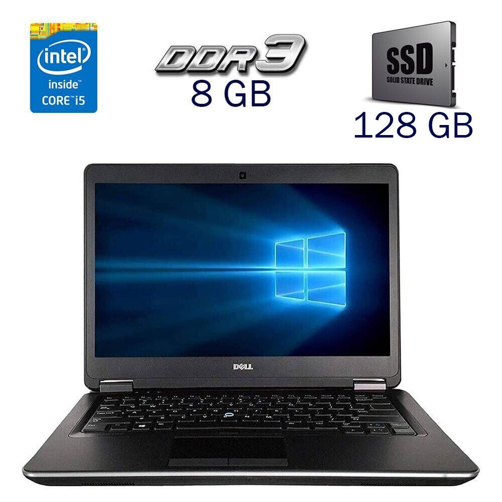 Ноутбук Dell Latitude E7440 / 14" (1366x768) TN / Intel Core i5-4300U (2 (4) ядра по 1.9 - 2.9 GHz) / 8 GB DDR3 / 128 GB SSD / Intel HD Graphics 4400 / WebCam
Ноутбук Dell Latitude E7440 / 14" (1366x768) TN / Intel Core i5-4300U (2 (4) ядра по 1.9 - 2.9 GHz) / 8 GB DDR3 / 128 GB SSD / Intel HD Graphics 4400 / WebCam