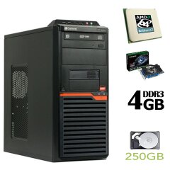 Acer DT55 MT / Athlon II X2 260 (2 ядра по 3.2 GHz) / 4 GB DDR3 / 250 GB HDD / nVidia GeForce GTX 550 Ti 1GB GDDR5 192-bit