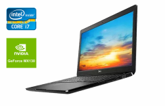Ігровий ноутбук Dell Latitude 3500 / 15.6" (1920x1080) IPS / Intel Core i7-8565U (4 (8) ядра по 1.8 - 4.6 GHz) / 16 GB DDR4 / 512 GB SSD / nVidia GeForce MX130, 2 GB GDDR5, 64-bit / WebCam / Windows 10