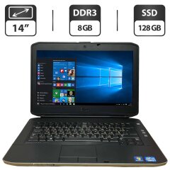 Ноутбук Dell Latitude E5430 / 14" (1366x768) TN / Intel Core i5-3230M (2 (4) ядра по 2.6 - 3.2 GHz) / 8 GB DDR3 / 128 GB SSD / Intel HD Graphics 4000 / WebCam / VGA