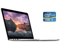 Ультрабук Б-класс Apple MacBook Pro 13 A1502 2015 / 13.3" (2560x1600) IPS / Intel Core i5-5257U (2 (4) ядра по 2.7 - 3.1 GHz) / 8 GB DDR3 / 256 GB SSD / Intel Iris Graphics 6100 / WebCam / MacOS