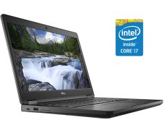 Ноутбук Dell Latitude 5580 / 15.6" (1366x768) TN / Intel Core i7-7600U (2 (4) ядра по 2.8 - 3.9 GHz) / 8 GB DDR4 / 128 GB SSD / Intel HD Graphics 620 / WebCam / Win 10 Pro