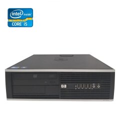 Системный блок HP Compaq 8100 Elite SFF / Intel Core i5-650 (2 (4) ядра по 3.2 - 3.46 GHz) / 4 GB DDR3 / 500 GB HDD / Intel HD Graphics