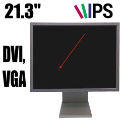 Уцінка - NEC MultiSync LCD2180U / 21.3" (1600x1200) TFT S-IPS / DVI, VGA - царапина на матриці