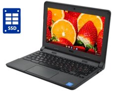 Нетбук Dell Chromebook 11 P22T / 11.6" (1366x768) TN / Intel Celeron N2840 (2 ядра по 2.2 - 2.58 GHz) / 4 GB DDR3 / 16 GB SSD / Intel HD Graphics / WebCam / Chrome OS