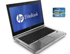Ноутбук Б-клас HP EliteBook 8460P / 14" (1366x768) TN / Intel Core i5-2520M (2 (4) ядра по 2.5 - 3.2 GHz) / 8 GB DDR3 / 120 GB SSD / Intel HD Graphics 3000 / WebCam / DVD-ROM / АКБ не тримає