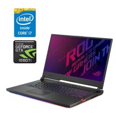 Ігровий ноутбук Asus ROG Strix Hero III G731GU / 17.3" (1920x1080) IPS / Intel Core i7-9750H (6 (12) ядер по 2.6 - 4.5 GHz) / 32 GB DDR4 / 1000 GB SSD / nVidia GeForce GTX 1660 Ti, 6 GB GDDR6, 192-bit 