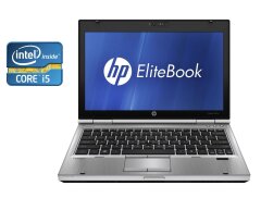 Нетбук A-клас HP EliteBook 2560p / 12.5" (1366x768) TN / Intel Core i5-2520M (2 (4) ядра по 2.5 - 3.2 GHz) / 4 GB DDR3 / 120 GB SSD / Intel HD Graphics 3000 / WebCam / DVD-RW