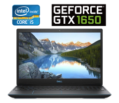 Игровой ноутбук Dell G3 3500 / 15.6" (1920x1080) IPS / Intel Core i5-10300H (4 (8) ядра по 2.5 - 4.5 GHz) / 16 GB DDR4 / 256 GB SSD + 1000 GB HDD / nVidia GeForce GTX 1650, 4 GB GDDR5, 128-bit / WebCam / Windows 10