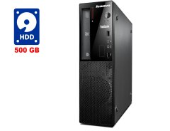 ПК Lenovo ThinkCentre E73 SFF / Intel Core i3-4130 (2 (4) ядра по 3.4 GHz) / 4 GB DDR3 / 500 GB HDD / Intel HD Graphics 4400 / DVD-RW / Win 8