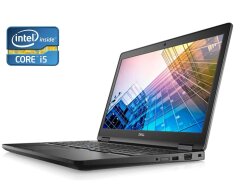 Ноутбук Dell Latitude 5590 / 15.6" (1920x1080) IPS / Intel Core i5-8250U (4 (8) ядра по 1.6 - 3.4 GHz) / 8 GB DDR4 / 256 GB SSD / Intel UHD Graphics 620 / WebCam 