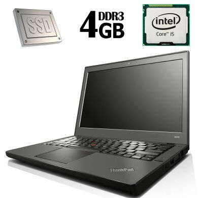 Lenovo X240 / 12.5' / Intel Core i5-4200U ( 2(4) ядра по 1.6GHz ) / 4 GB DDR3 / 128 GB SSD