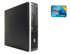 ПК HP Compaq 8000 Elite Ultra Slim USFF / Intel Core 2 Quad Q6600 (4 ядра по 2.4 GHz) / 4 GB DDR3 / 250 GB HDD / Intel GMA x4500 / DWD-RW 