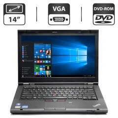 Ноутбук Б-класс Lenovo ThinkPad T430 / 14" (1366x768) TN / Intel Core i5-3320M (2 (4) ядра по 2.6 - 3.3 GHz) / 4 GB DDR3 / 320 GB HDD / Intel HD Graphics 4000 / DVD-ROM