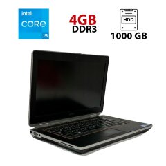 Ноутбук Dell Latitude E6420 / 14" (1366x768) TN / Intel Core i5-2430M (2 (4) ядра по 2.4 - 3.0 GHz) / 4 GB DDR3 / 1000 GB HDD / Intel HD Graphics 3000 / No WebCam