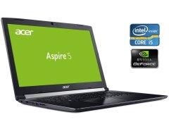 Ігровий ноутбук Acer Aspire A517-51G / 17.3" (1920x1080) IPS / Intel Core i5-7200U (2 (4) ядра по 2.5 - 3.1 GHz) / 8 GB DDR4 / 256 GB SSD / nVidia GeForce 940MX, 2 GB GDDR5, 64-bit / WebCam