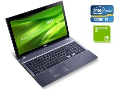 Игровой ноутбук Acer Aspire V3-772G / 15.6" (1920x1080) IPS / Intel Core i5-4200U (2 (4) ядра по 1.6 - 2.6 GHz) / 8 GB DDR3 / 128 GB SSD + 1000 GB HDD / nVidia GeForce GT 750M, 4 GB GDDR5, 128-bit / WebCam / DVD-ROM / Win 10