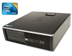 ПК Б-класс HP Compaq 8000 Elite SFF / Intel Core 2 Quad Q8200 (4 ядра по 2.33 GHz) / 8 GB DDR3 / 120 GB SSD / Intel GMA x4500 / DVD-RW
