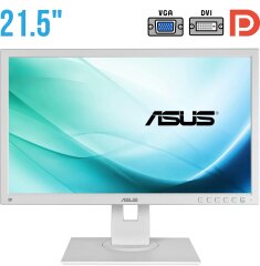 Монітор Asus BE229QLB White / 21.5" (1920x1080) IPS / VGA, DVI, DisplayPort, USB, Audio / VESA 100x100 / Вбудовані колонки 2x 2W