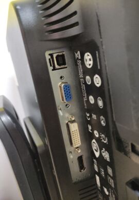 Монитор HP Compaq LA2205wg / 22" (1680x1050) TN / 1x DVI-D, 1x VGA, 1x DP, USB-Hub