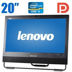 Моноблок Б-класс Lenovo ThinkCentre M71z All-in-One / 20" (1600x900) TN / Intel Core i3-2100 (2 (4) ядра по 3.1 GHz) / 4 GB DDR3 / 250 GB HDD / Intel HD Graphics 2000 / WebCam / DVD-RW / DisplayPort