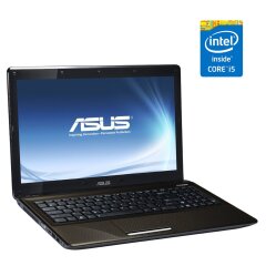 Ноутбук Б-класс Asus X52F / 15.6" (1366x768) TN / Intel Core i5-460M (2 (4) ядра по 2.53 - 2.8 GHz) / 4 GB DDR3 / 120 GB SSD / Intel HD Graphics / WebCam / DVD-ROM