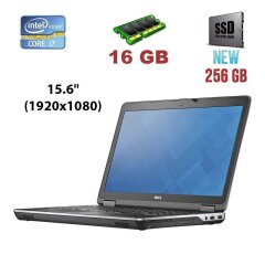 Ігровий ноутбук Dell Latitude E6540 / 15.6" (1920x1080) IPS / Intel Core i7-4610M (2 (4) ядра по 3.0 - 3.7 GHz) / 16 GB DDR3 / 256 GB SSD NEW / AMD Radeon HD 8790M, 2 GB GDDR5, 128-bit / WebCam / DVD-RW / HDMI