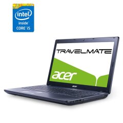 Ноутбук Acer TravelMate 5744z / 15.6" (1366x768) TN / Intel Core i5-430M (2 (4) ядра по 2.26 - 2.53 GHz) / 4 GB DDR3 / 1000 GB HDD / Intel HD Graphics / WebCam