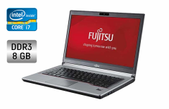 Ноутбук Б-клас Fujitsu LifeBook E746 / 14" (1920x1080) TN / Intel Core i7-6600U (2 (4) ядра по 2.6 - 3.4 GHz) / 8 GB DDR4 / 240 GB SSD / Intel HD Graphics 520 / WebCam / Windows 10