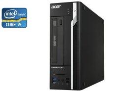ПК Acer Veriton X2632G SFF / Intel Core i5-4570 (4 ядра по 3.2 - 3.6 GHz) / 8 GB DDR3 / 300 GB HDD / Intel HD Graphics 4400 / DVD-RW / Win 7