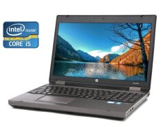 Ноутбук HP ProBook 6570b / 15.6" (1366x768) TN / Intel Core i5-3210M (2 (4) ядра по 2.5 - 3.1 GHz) / 4 GB DDR3 / 240 GB SSD / Intel HD Graphics 4000 / DVD-RW / Win 10 Pro