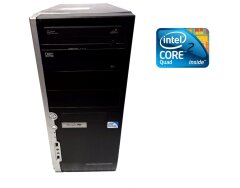 ПК Prime PC Tower / Intel Core 2 Quad Q8400 (4 ядра по 2.66 GHz) / 4 GB DDR3 / 250 GB HDD / Intel HD GMA X4500 / DVD-RW / 400W