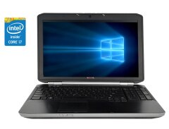 Ноутбук Б-клас Dell Latitude E5520 / 15.6" (1366x768) TN / Intel Core i7-2640M (2 (4) ядра по 2.8 - 3.5 GHz) / 4 GB DDR3 / 500 GB HDD / Intel HD Graphics 3000 / WebCam / DVD-RW