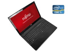 Ноутбук Fujitsu LifeBook AH552_SL / 15.6" (1366x768) TN / Intel Core i5-3230M (2 (4) ядра по 2.6 - 3.2 GHz) / 4 GB DDR3 / 500 GB HDD / Intel HD Graphics 4000 / WebCam / DVD-ROM / Win 10 Pro