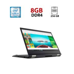 Ноутбук-трансформер Lenovo ThinkPad Yoga 370 / 13.3" (1920x1080) IPS Touch / Intel Core i5-7300U (2 (4) ядра по 2.6 - 3.5 GHz) / 8 GB DDR4 / 256 GB SSD / Intel HD Graphics 620 / WebCam