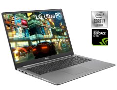 Игровой ноутбук LG Ultra PC 17U70N / 17.3" (2560x1600) IPS / Intel Core i7-10510U (4 (8) ядра по 1.8 - 4.9 GHz) / 32 GB DDR4 / 512 GB SSD / nVidia GeForce GTX 1650, 4 GB GDDR6, 128-bit / WebCam
