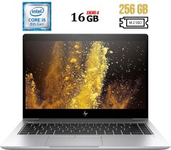 Ультрабук Б-класс HP EliteBook 840 G5 / 14" (1920x1080) IPS / Intel Core i5-8350U (4 (8) ядра по 1.7 - 3.6 GHz) / 16 GB DDR4 / 256 GB SSD M.2 / Intel UHD Graphics 620 / USB 3.1 / HDMI