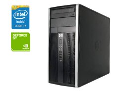ПК HP Compaq Elite 8300 Tower / Intel Core i7-3770 (4 (8) ядра по 3.4 - 3.9 GHz) / 16 GB DDR3 / 120 GB SSD + 500 GB HDD / nVidia GeForce GT 530, 2 GB DDR3, 128-bit / DVD-ROM