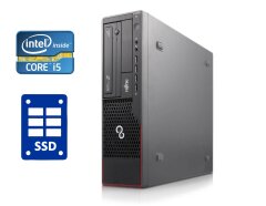 ПК Fujitsu Esprimo E700 E85+ SFF / Intel Core i5-2400 (4 ядра по 3.1 - 3.4 GHz) / 8 GB DDR3 / 120 GB SSD / Intel HD Graphics 2000 / DVD-ROM