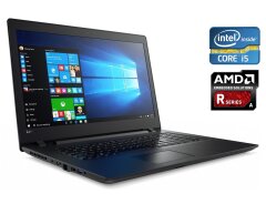 Игровой ноутбук Lenovo IdeaPad 110-17IKB / 17.3" (1600x900) TN / Intel Core i5-7200U (2 (4) ядра по 2.5 - 3.1 GHz) / 8 GB DDR4 / 500 GB SSD / AMD Radeon R5 M430, 2 GB DDR3, 64-bit / WebCam / DVD-ROM / Win 10 Home