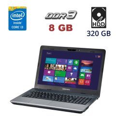 Ноутбук Medion Akoya E6812 / 15.6" (1366x768) TN LED / Intel Core i3-2330M (2 (4) ядра по 2.2 GHz) /  8 GB DDR3 / 320 GB HDD / nVidia GeForce GT 555M, 1 GB DDR3, 128-bit / USB 3.0 / HDMI