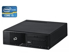 ПК Fujitsu Esprimo E500 E85+ SFF / Intel Core i5-2400 (4 ядра по 3.1 - 3.4 GHz) / 8 GB DDR3 / 500 GB HDD / Intel HD Graphics 2000 / DVD-ROM