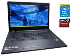 Игровой ноутбук Lenovo IdeaPad B71-80 / 17.3" (1600x900) TN / Intel Core i7-6500U (2 (4) ядра по 2.5 - 3.1 GHz) / 8 GB DDR3 / 250 GB SSD / AMD Radeon R5 M330, 2 GB DDR3, 64-bit / WebCam / Win 10 Home