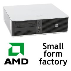 HP Compaq dc5750 SFF / AMD Athlon X2 3800 (2 ядра, 2.0GHz) / 2GB DDR2 / 80GB HDD / ATI Radeon 1150 