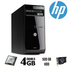 HP Pro 3500 MT / Intel® Core™ i3-3220 (2 (4) ядра по 3.3 GHz)/ 4 GB DDR 3 / 500 GB HDD / GeForce GTX550 Ti 1 GB DDR5 192 bit