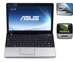 Нетбук Б-класс Asus Eee PC 1215N / 12.1" (1366x768) TN / Intel Atom D525 (2 (4) ядра по 1.8 GHz) / 4 GB DDR3 / 250 GB HDD / nVidia ION 2, 512 MB DDR3, 64-bit / WebCam / HDMI / АКБ не держит