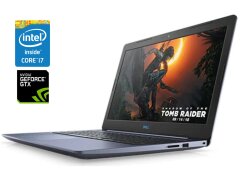 Игровой ноутбук Dell G3 3579 / 15.6" (1920x1080) IPS / Intel Core i7-8750H (6 (12) ядра по 2.2 - 4.1 GHz) / 16 GB DDR4 / 480 GB SSD / nVidia GeForce GTX 1050 Ti, 4 GB GDDR5, 128-bit / WebCam / Win 10 Home