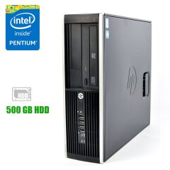 Компьютер HP Compaq Elite 8300 SFF / Intel Pentium G620 (2 ядра по 2.6 GHz) / 4 GB DDR3 / 500 GB HDD / Intel HD Graphics 2000